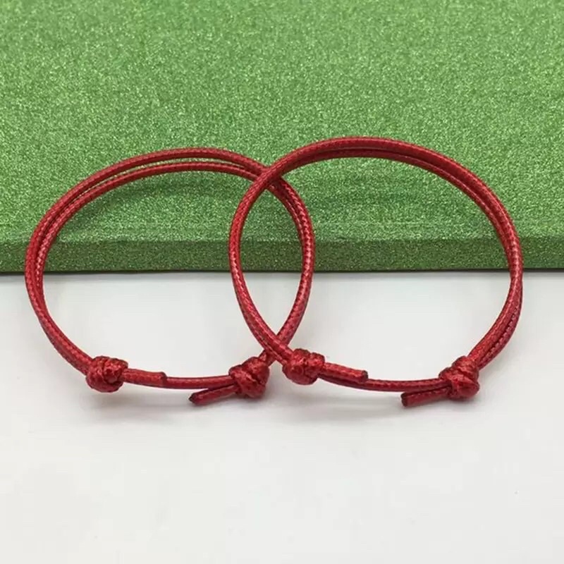 GELANG TALI POLOS 2 MM / GELANG PRIA WANITA ANAK BISA DI BESAR KECILKAN / AKSESORIS / DUNIA GELANG