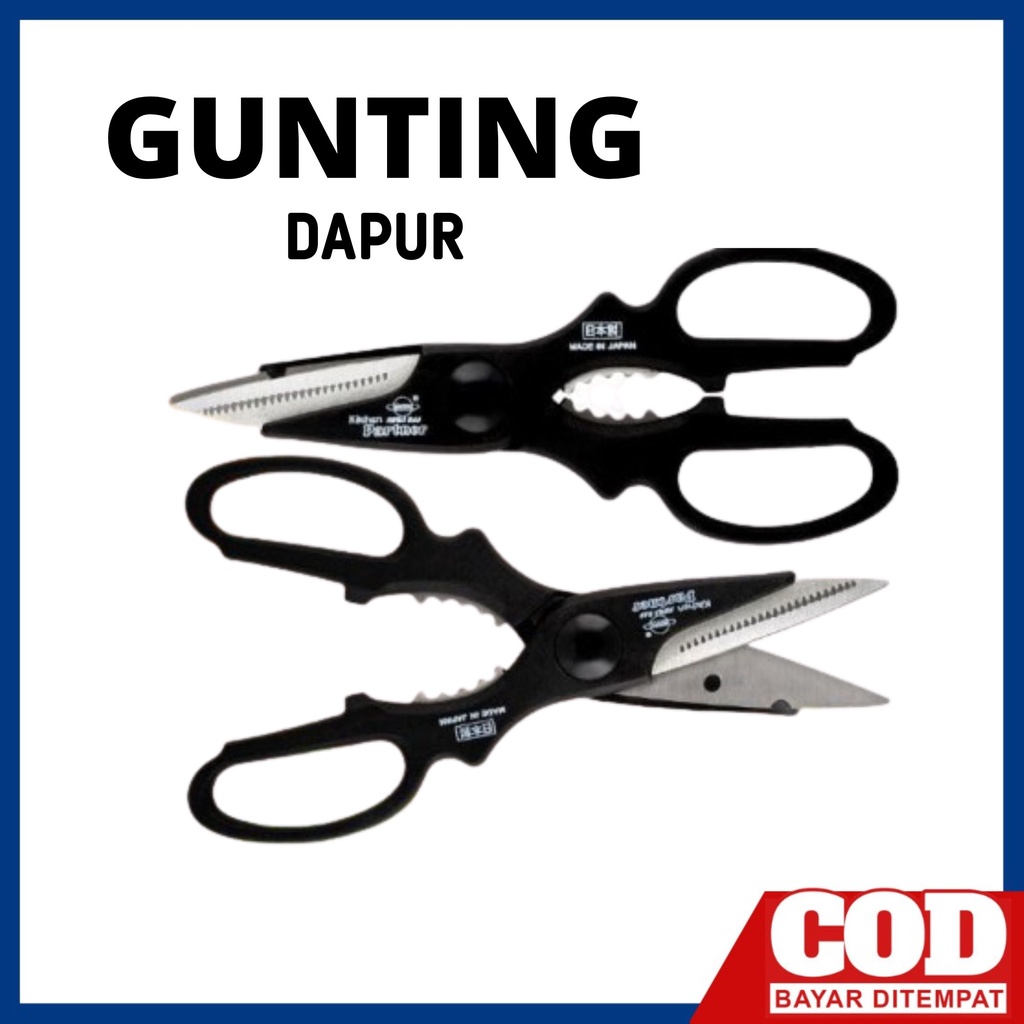 Gunting dapur serbaguna KITCHEN SCISSORS Multifungsi