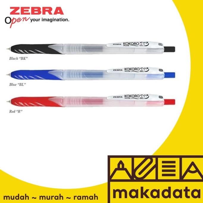 =====] Ballpoint / Pulpen Zebra Kokoro Plus 0.5 Murah