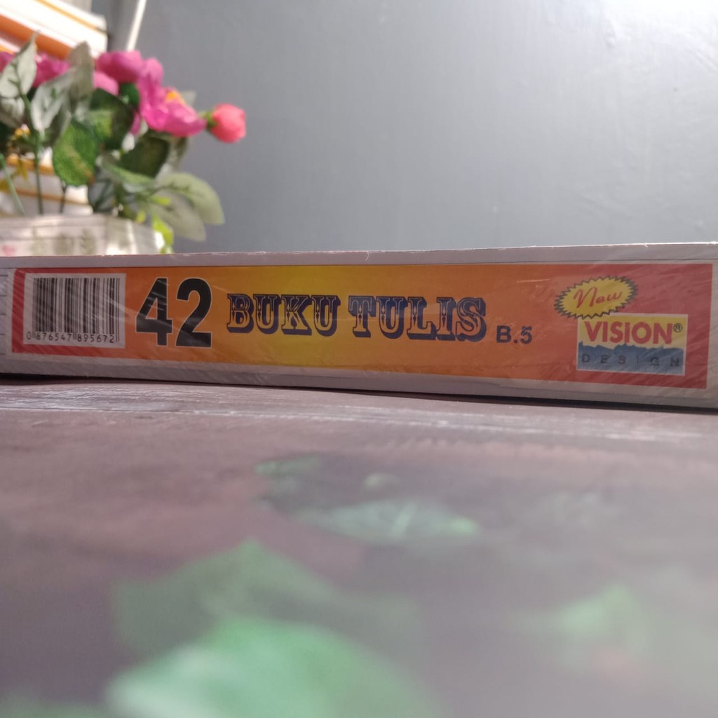 

[PACK] isi 6 buku boxy ukuran B5 merek vision isi 42 lembar buku tulis ukuran besar jual per pak