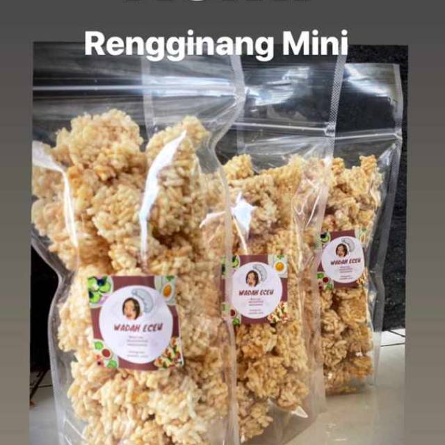 

Rengginang mini terasi