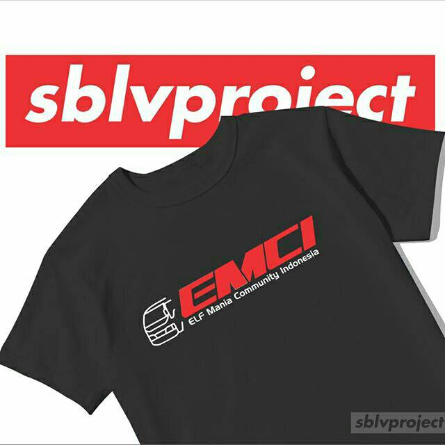 KAOS MOBIL EMCI ELF MANIA COMMUNITY INDONESIA