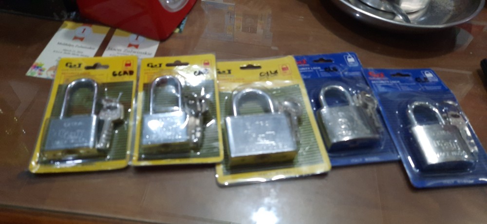 Gembok Stainless Steele 50mm Pendek 50mm Short