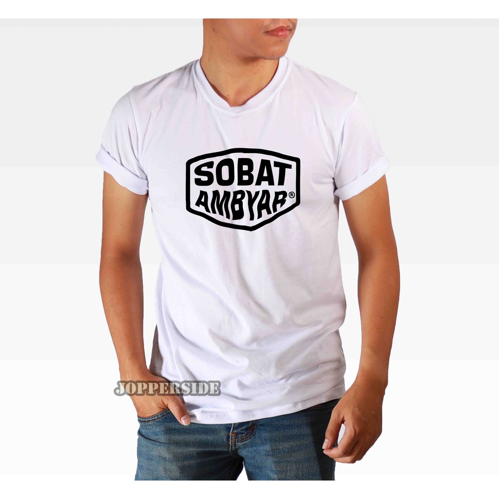 JOPPERSIDE TSHIRT KAOS DISTRO SOBAT AMBYAR PRIA WANITA ORIGINAL PREMIUM TS83