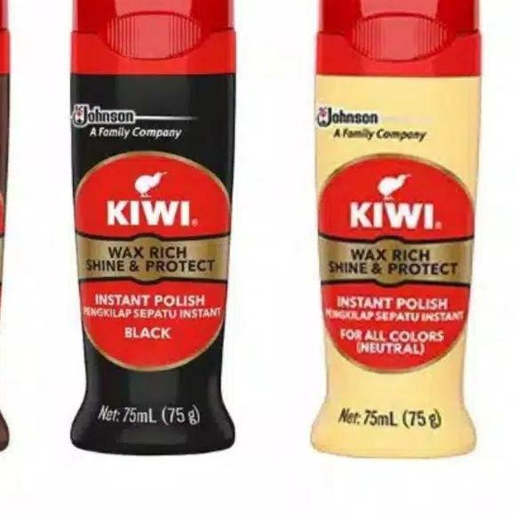 ✩ KIWI SEMIR SEPATU CAIR OLES 75 ML HITAM COKLAT NETRAL ►
