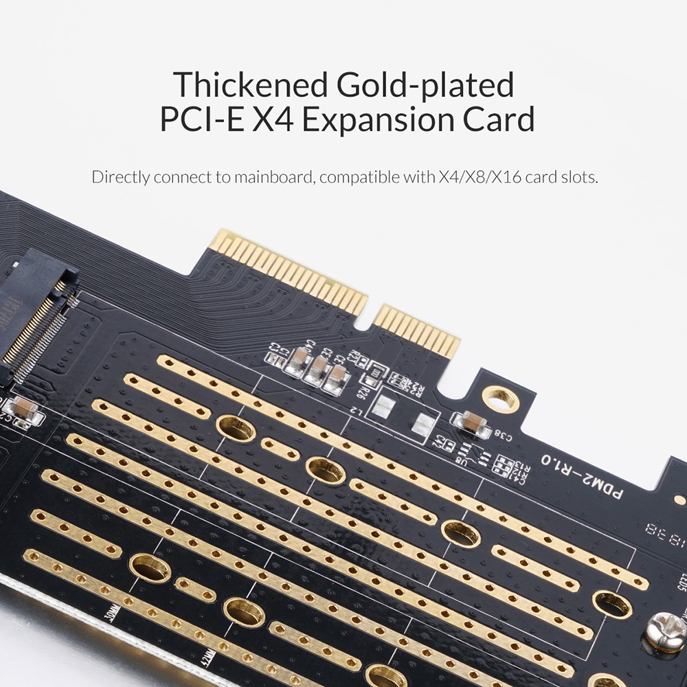 PCIE 3.0 X4 Expansion Card ORICO M.2 B-M-KEY NVME  PDM2 - Pci express m2 SSD