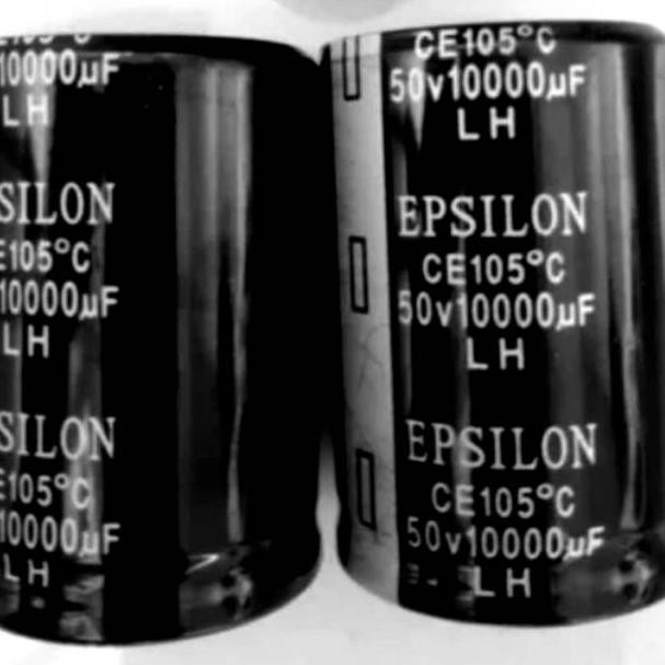 ELCO 50v 10000uf EPSILON 50v 10000uf ORIGINAL (KODE 72)