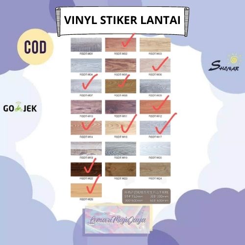 Lantai Vinyl Stiker Perekat Vinyil Lantai Kayu PVC Ubin Lantai ketebalan 2mm / Vinil  / Vynil / Stik