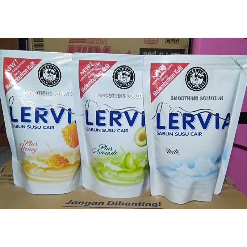 LERVIA SABUN CAIR 400ml & ZEN SABUN CAIR 400ml