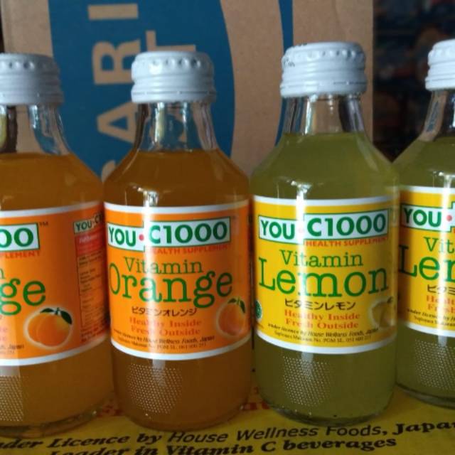 You C 1000 Vitamin Orange Dan Lemon Shopee Indonesia