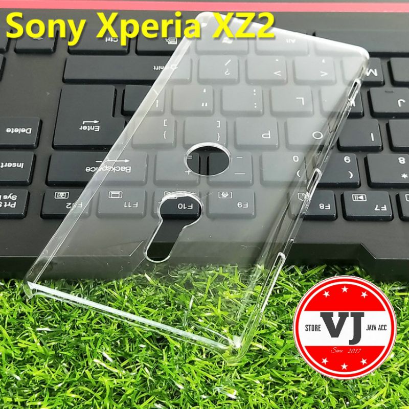 Hardcase Crystal Sony Xperia XZ2 Case PC Transparan Sony XZ2 AU