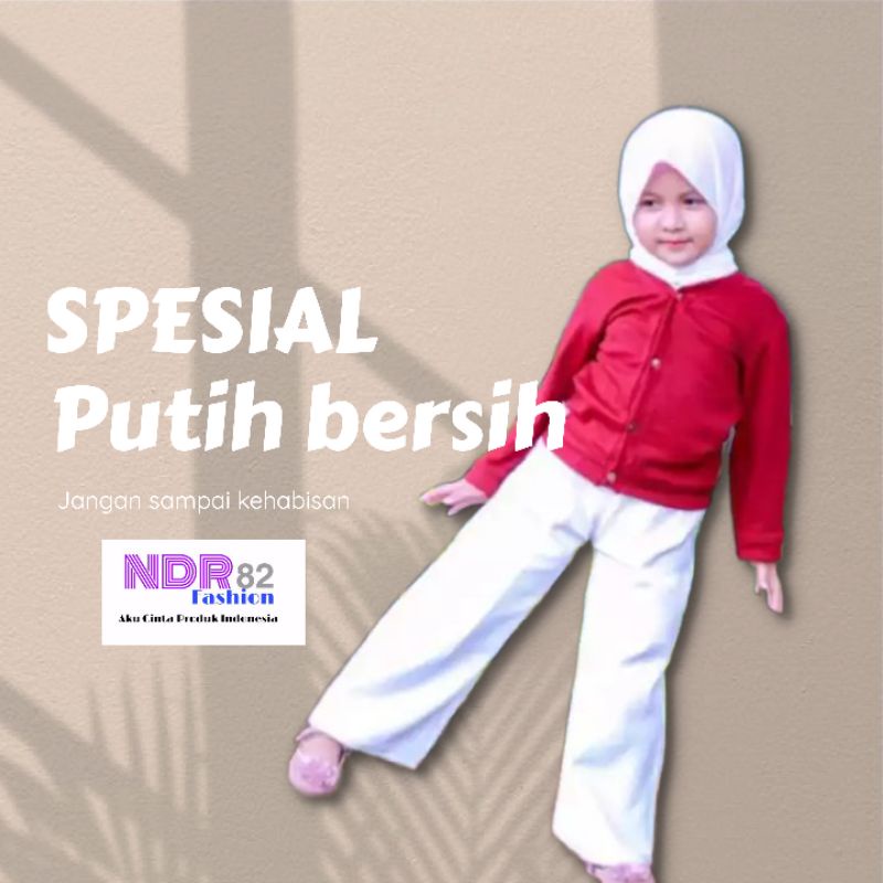 CELANA KULOT ANAK  KATUN CIGARET  S M L 3-7 TAHUN-6