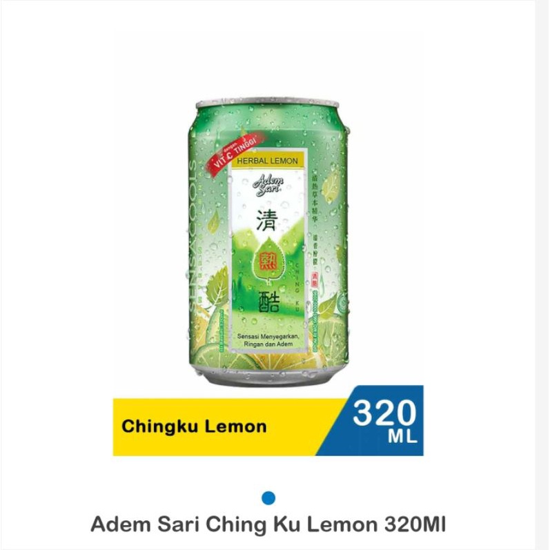 

Adem Sari Ching Ku Lemon 320Ml Pasar Segar Depok