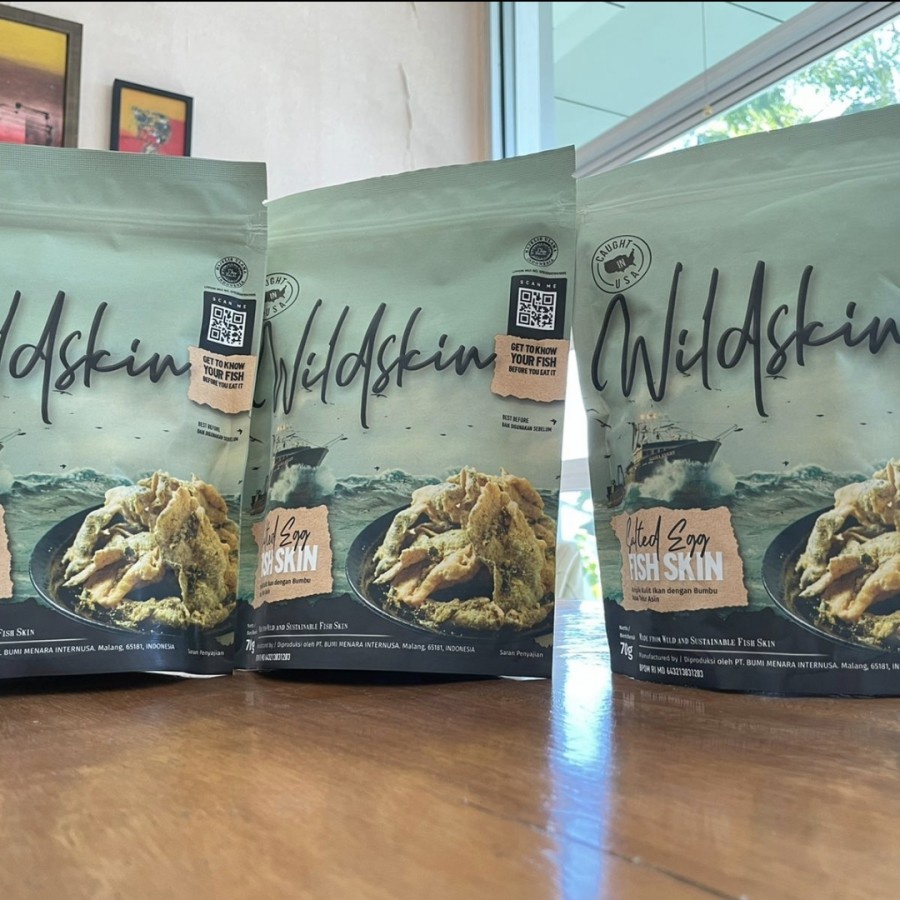 

WILDSKIN KRIPIK KULIT IKAN LIAR ALASKA