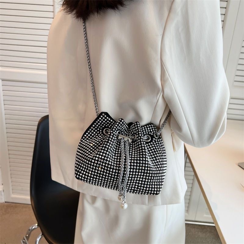 Tas Selempang Wanita Mini Bling Bling Import - Tas Bahu Slempang Wanita Fashion Korea - Tas Pesta Wa