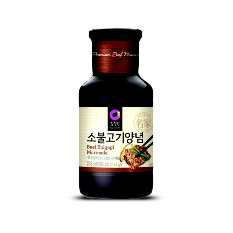 

Chung Jung One Beef Bulgogi 280gr