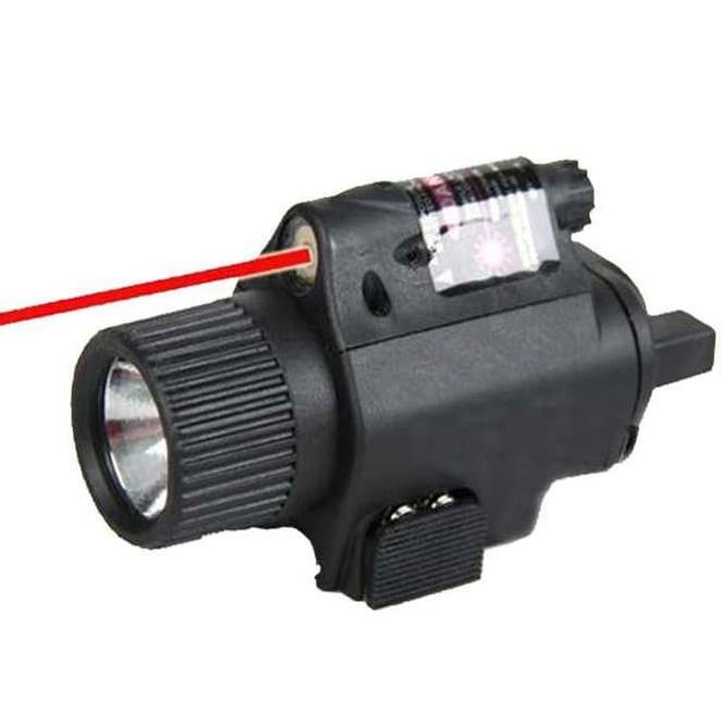 Senter + laser Senapan airsoft dll - JGSD
