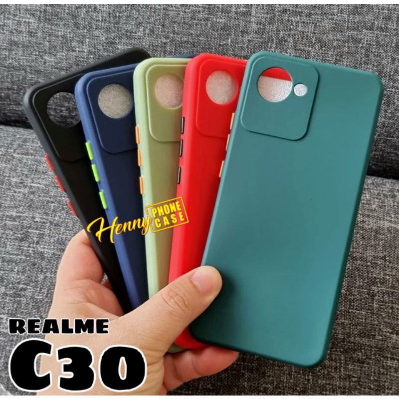 REALME C30 NARZO 50i PRIME BABY SKIN MACARON PROTECT KAMERA CASING SOFTCASE SILIKON