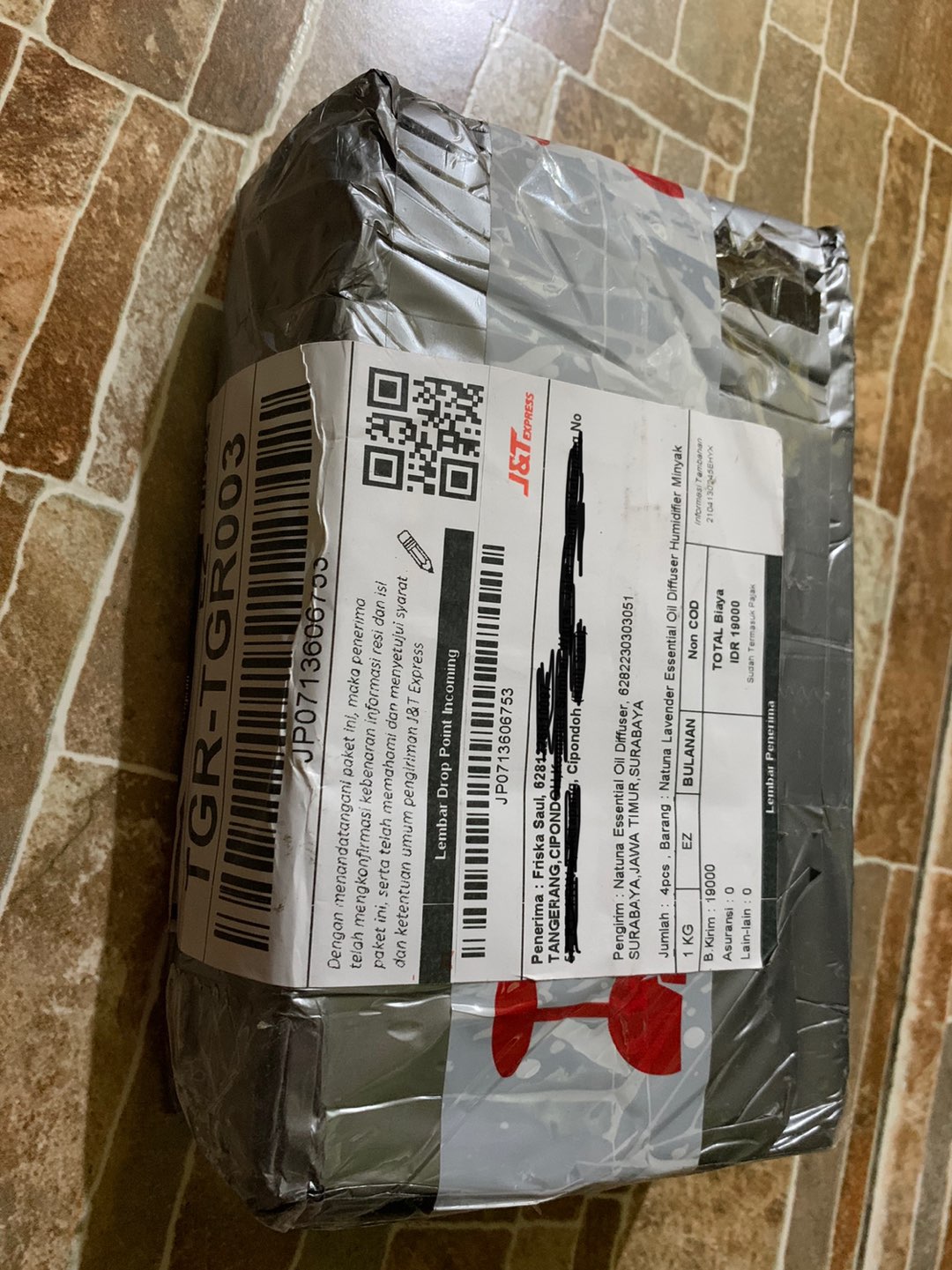 Natuna Pine Essential Oil Diffuser Humidifier Minyak Esensial Air Purifier Aromatherapy Oil Difuser