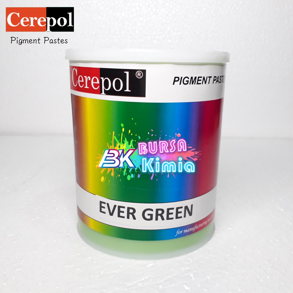 

MilL Cerepol Ever Green Pigment Pasta Cair/Pewarna Resin/Fiberglass