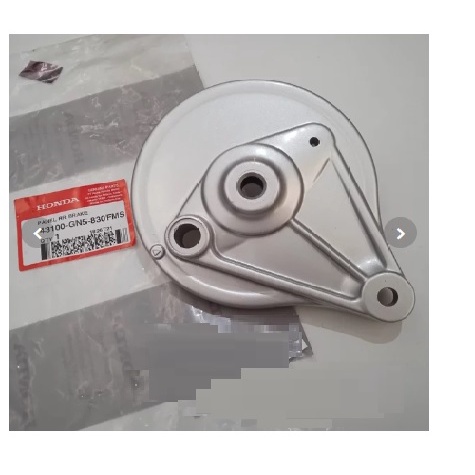 TUTUP TROMOL PANEL REM BELAKANG SILVER GRAND SUPRA X WIN ORIGINAL HONDA 43100-GN5-830FMS 1