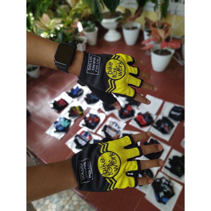 sarung tangan sepeda Bike to work