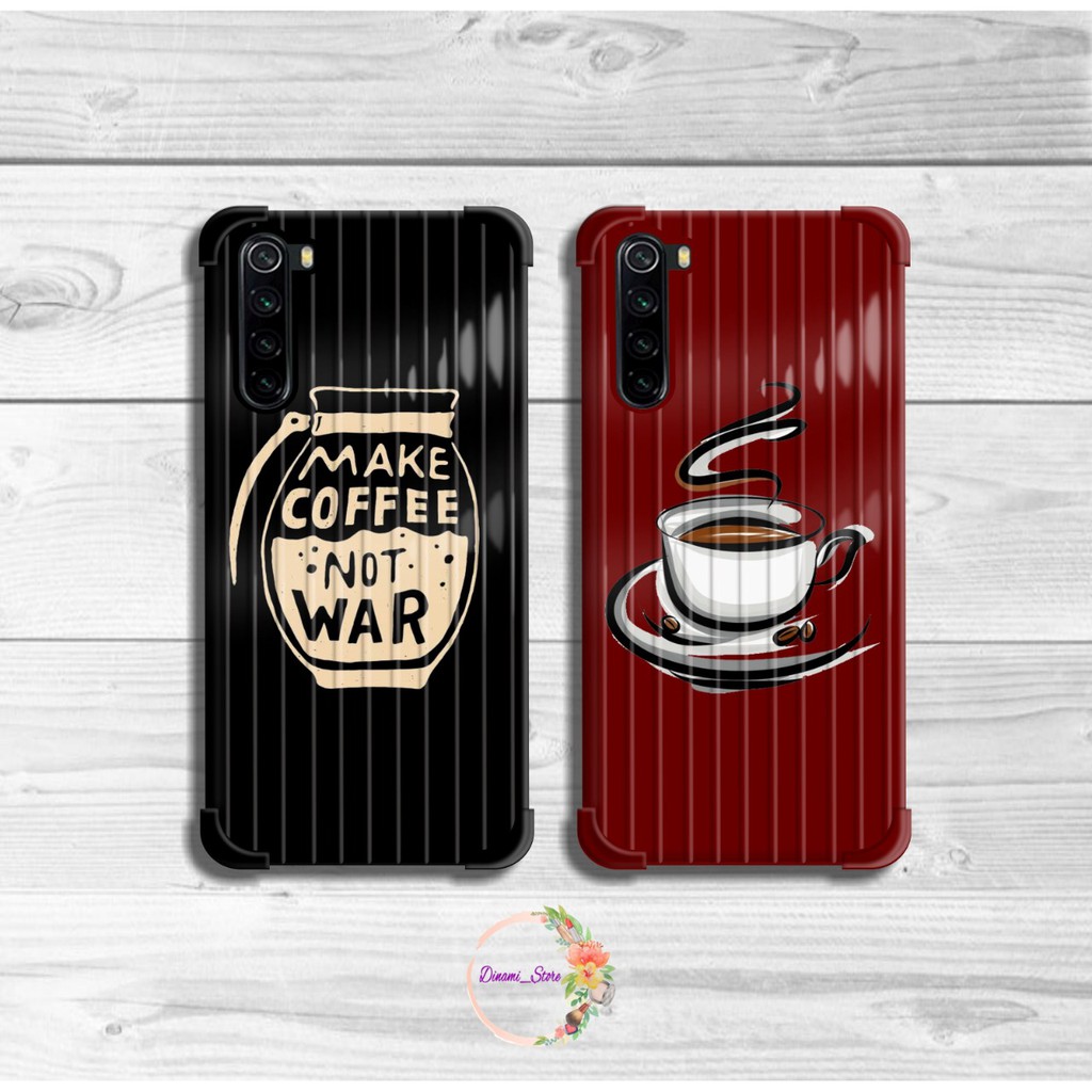 softcase Cute coffee wallpapers Samsung J2prime G530prime A10 M10 A20 A30 A20s A30s A50 A50s DST2614