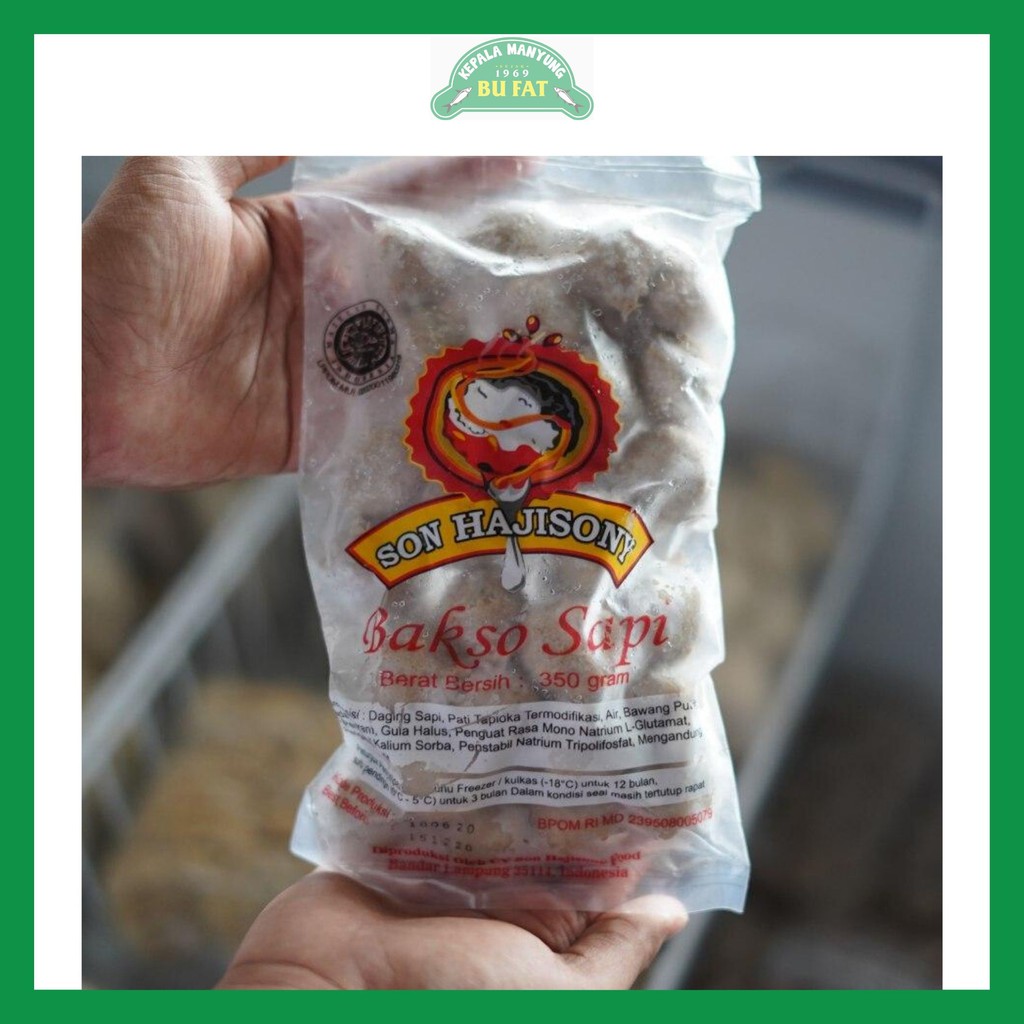 

BAKSO SON HAJI SONY LAMPUNG 350 GRAM PREMIUM
