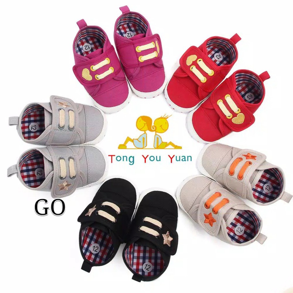 gos 2143 DICE CHEST Sepatu Anak Laki Sepatu Bayi Prewalker Shoes 0-18 bulan Import