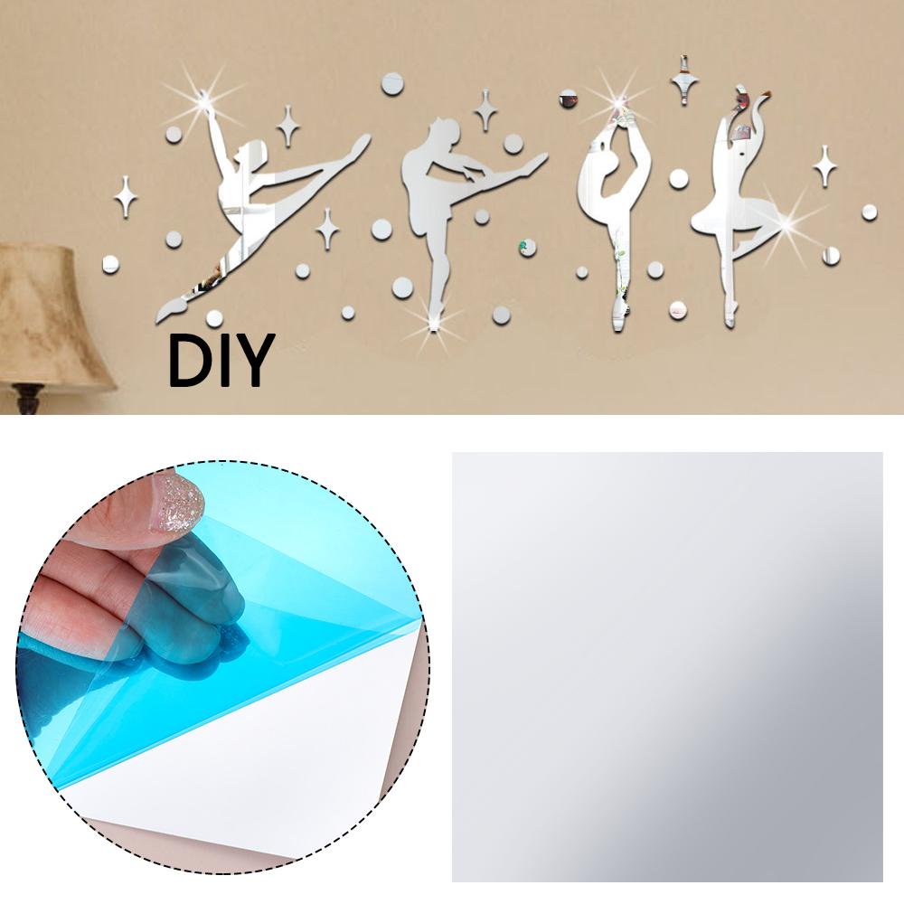 Chookyy Mirror adhesive stickers Self-adhesive PET Akrilik Soft Mirror