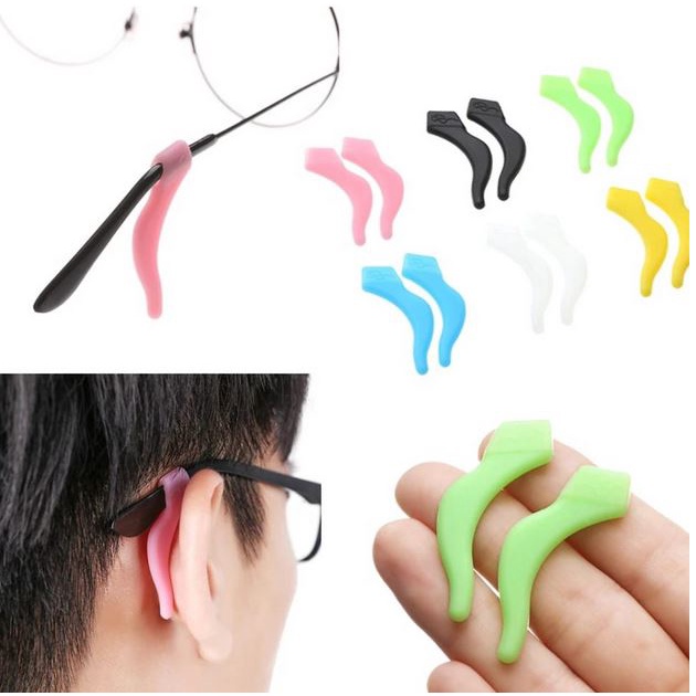 Ear hook/penahan kacamata/hook kacamata silikon panjang nyaman simpel