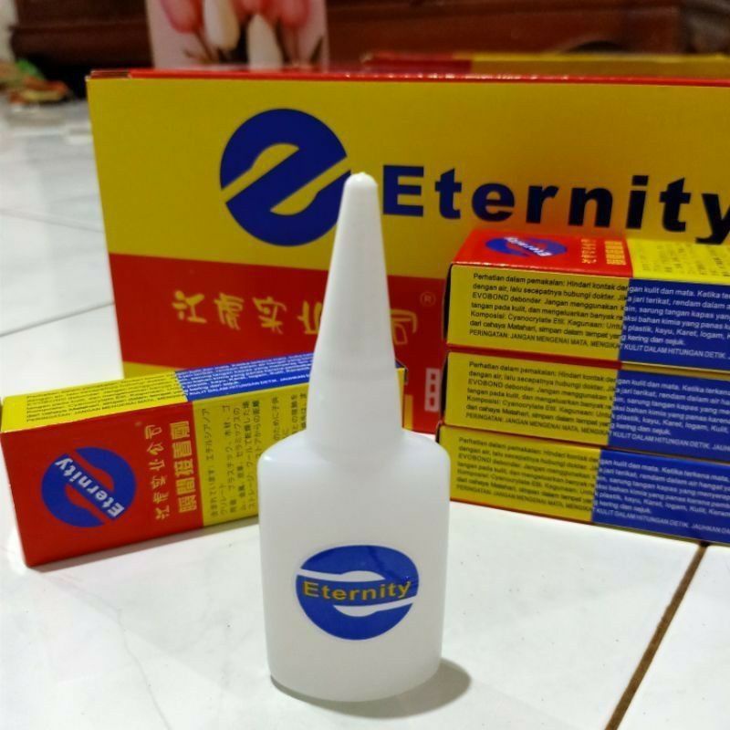 

LEM ETERNITY 1 DUS / BOX ISI 50 PCS DAYA REKAT KUAT