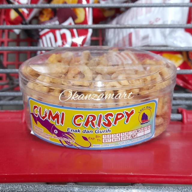 

Laut Biru Cumi Crispy 100gr