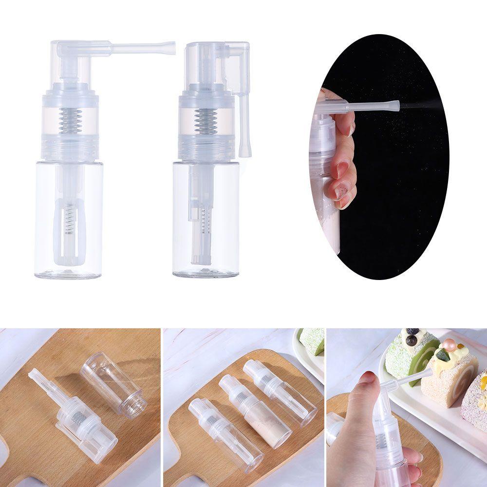 Solighter 35ML Glitter Duster Spray Bottle Portable Alat Dekorasi Kue Powder Bottle Wadah Bubuk Kue Mousse