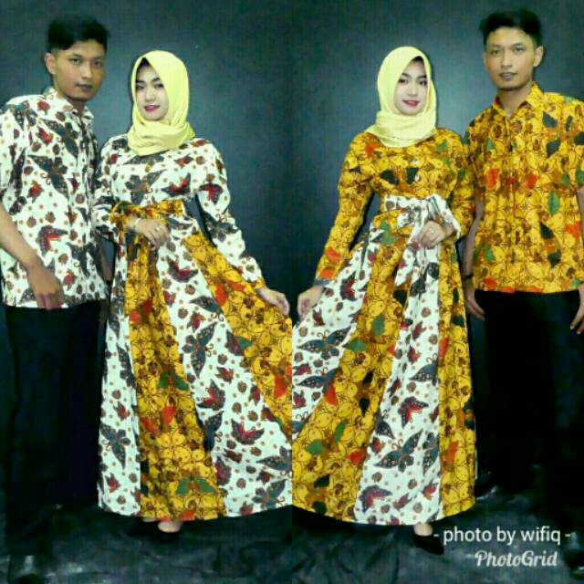 GROSIR BATIK COUPLE GAMIS