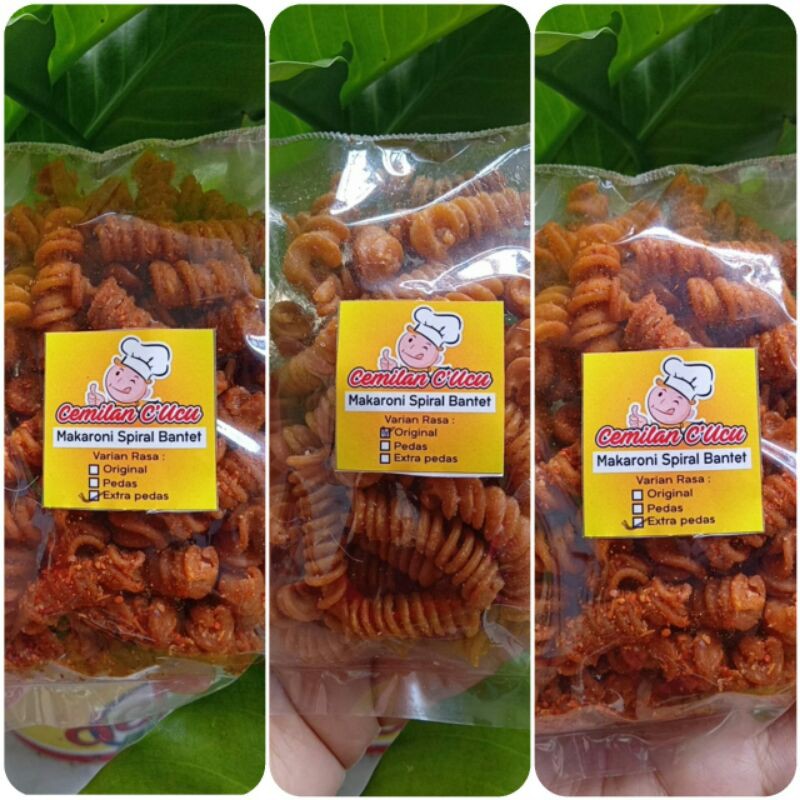 

makaroni spiral bantet