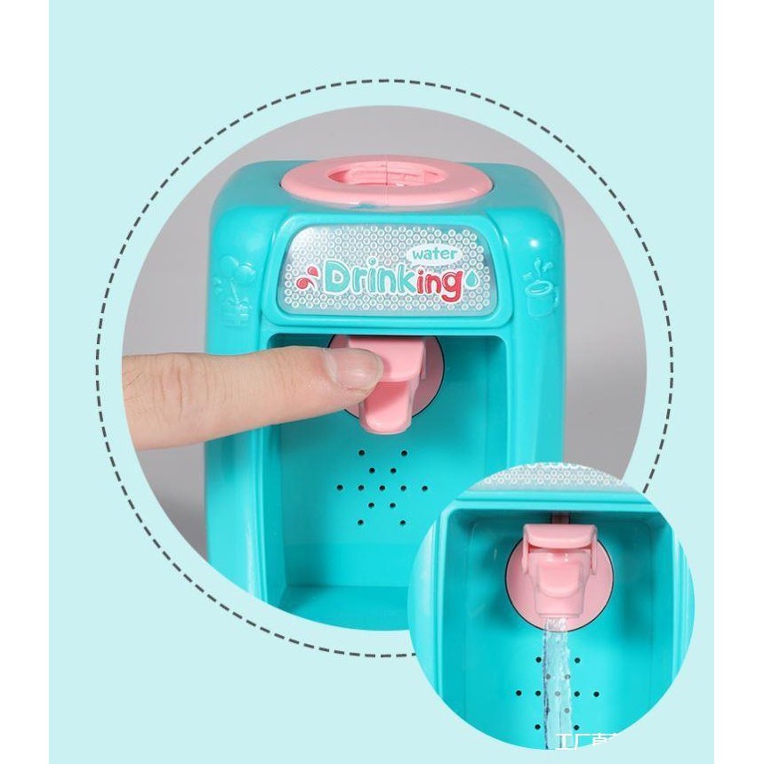 Mainan Dispenser Drink Mini Water Kitchen Household Dispenser Mini Fun Mainan Anak