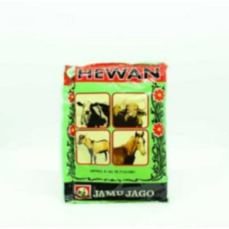 JAGO JAMU HEWAN (1 Slop isi 20 SASET)