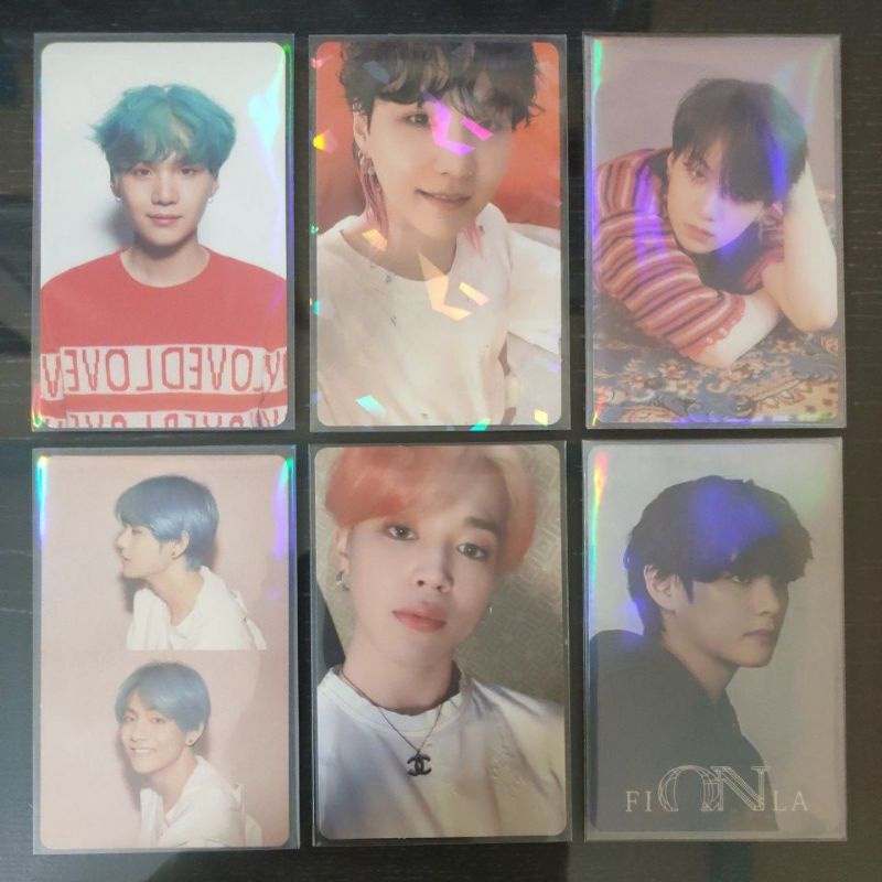 BTS PHOTOCARD OFFICIAL SUGA ANS L OSIS V TAEHYUNG HER V HER O SG 2022 SUGA JHOPE BUTTER