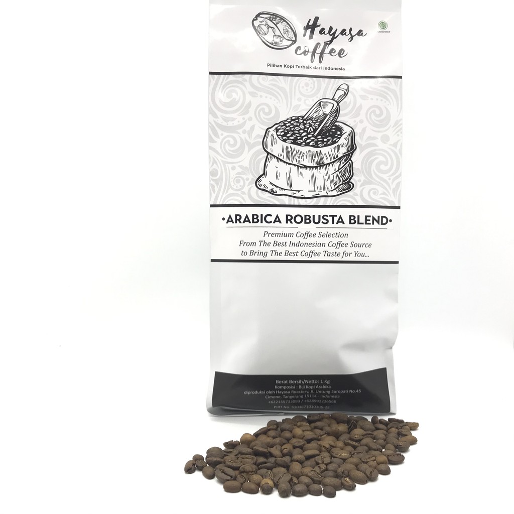 

Kopi Hayasa Arabica Robusta Blend - 1 Kg