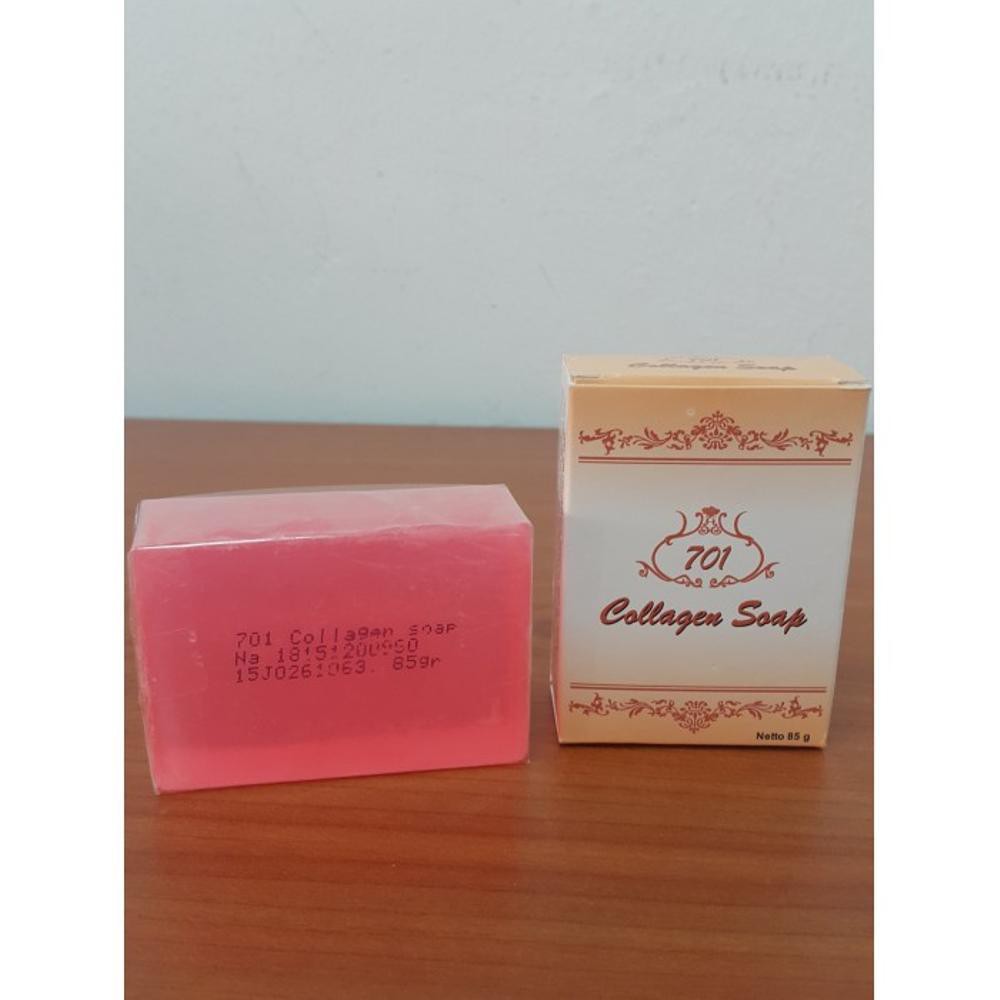 Sabun Collagen Plus Vitamin E 701 Original - Colagen Facial Soap Sabun Wajah Kolagen