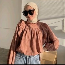 Kanya Blouse PEACH by Leviora