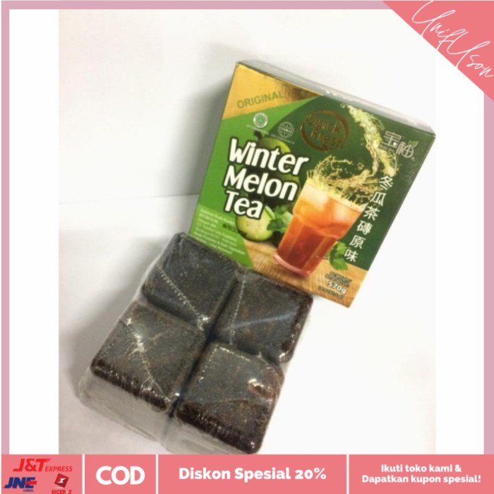 

⭐COD⭐ Winter melon tea 570gr original / teh kundur / tung kua cha