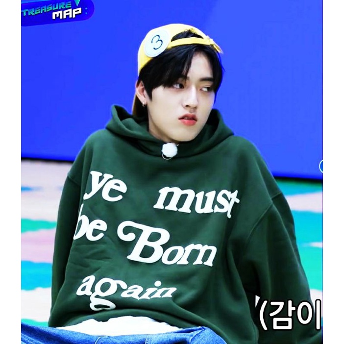 S - XXXXXL(6XL) Hoodie Y MUST BE B0RN AGAIN Jaket Jumper HARUTO BIG SIZE Sweater Ruto OVERSIZE KPOP Korean Fashion Jumbo Jaketin Aja