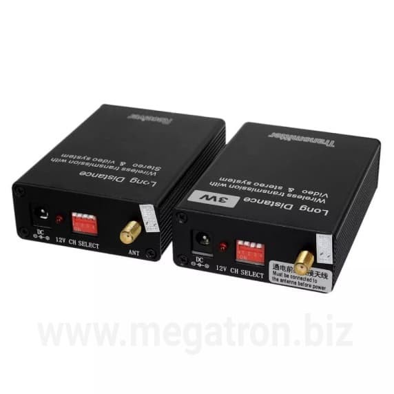 Audio Video Sender point to point (pemancar &amp; penerima) - 3 Watt