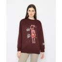 Naufal Abshar | Erigo Sweatshirt The Legendary Maroon