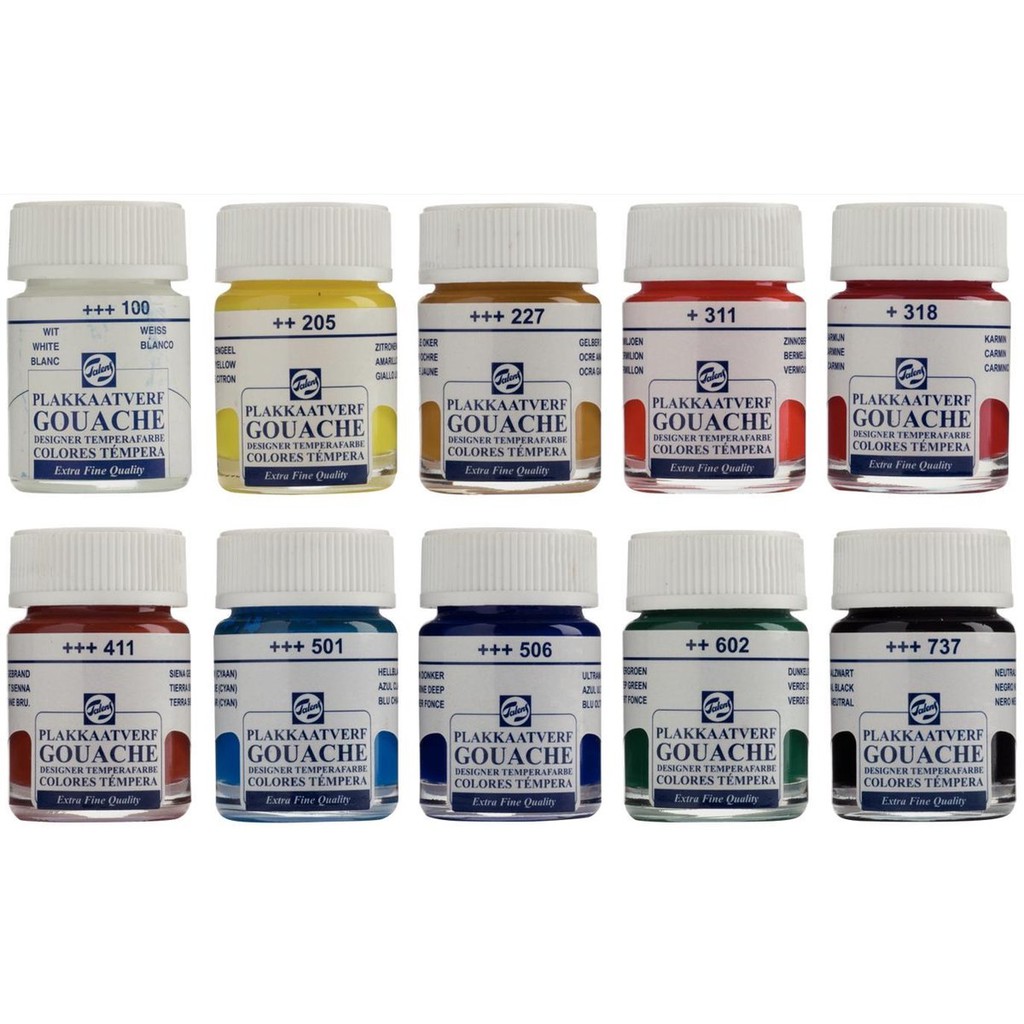 

ROYAL TALENS GOUACHE EXTRA FINE BOTTLE 16ML SERIES 2 (brown,blue,greeen)