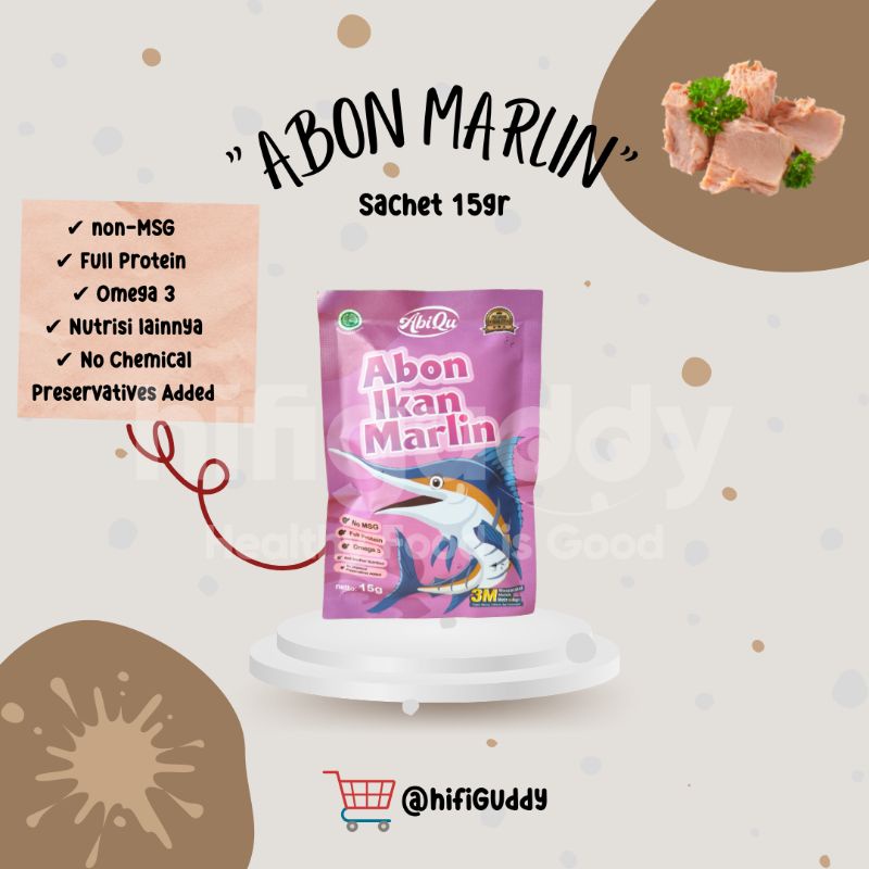 

ABON IKAN MARLIN ABIQU 15GRAM