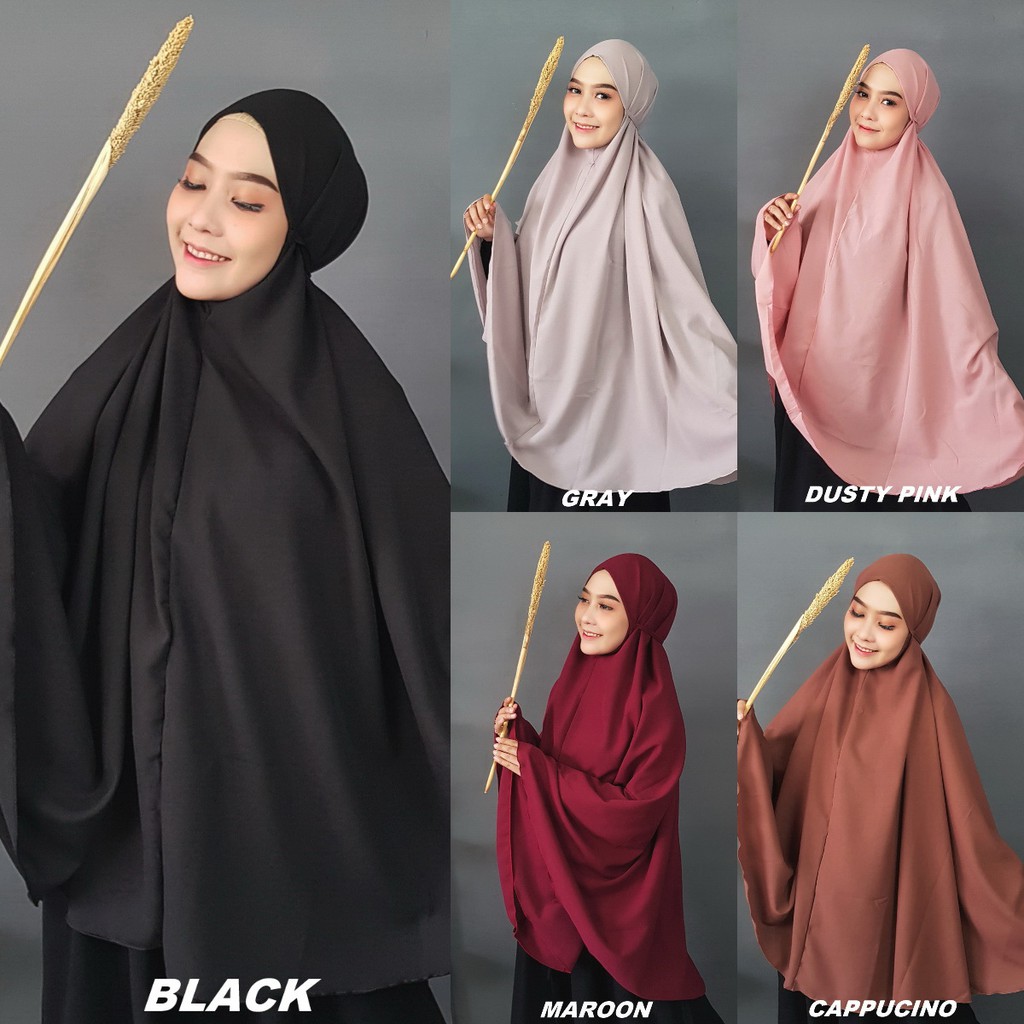 Hijab Bergo Syar'i Jumbo L4