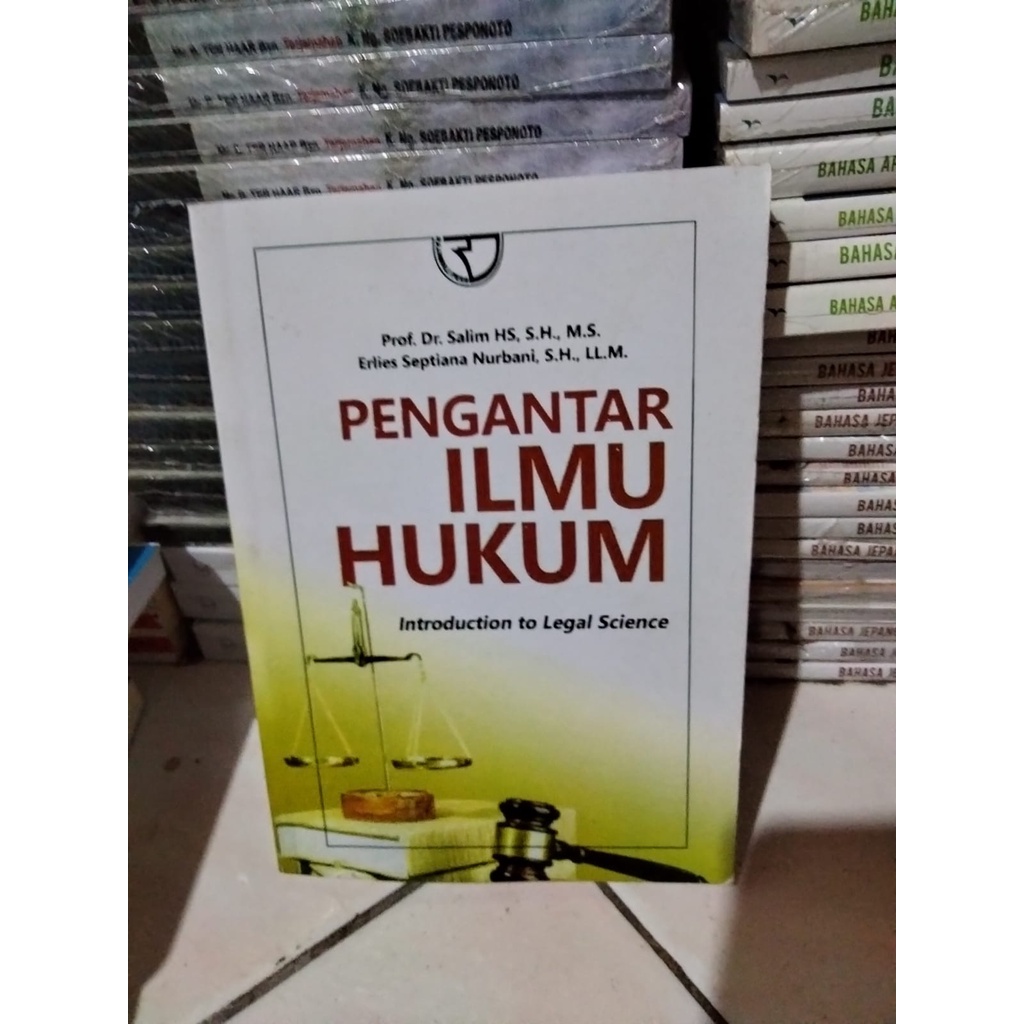 Jual Pengantar Ilmu Hukum By Salim HS | Shopee Indonesia